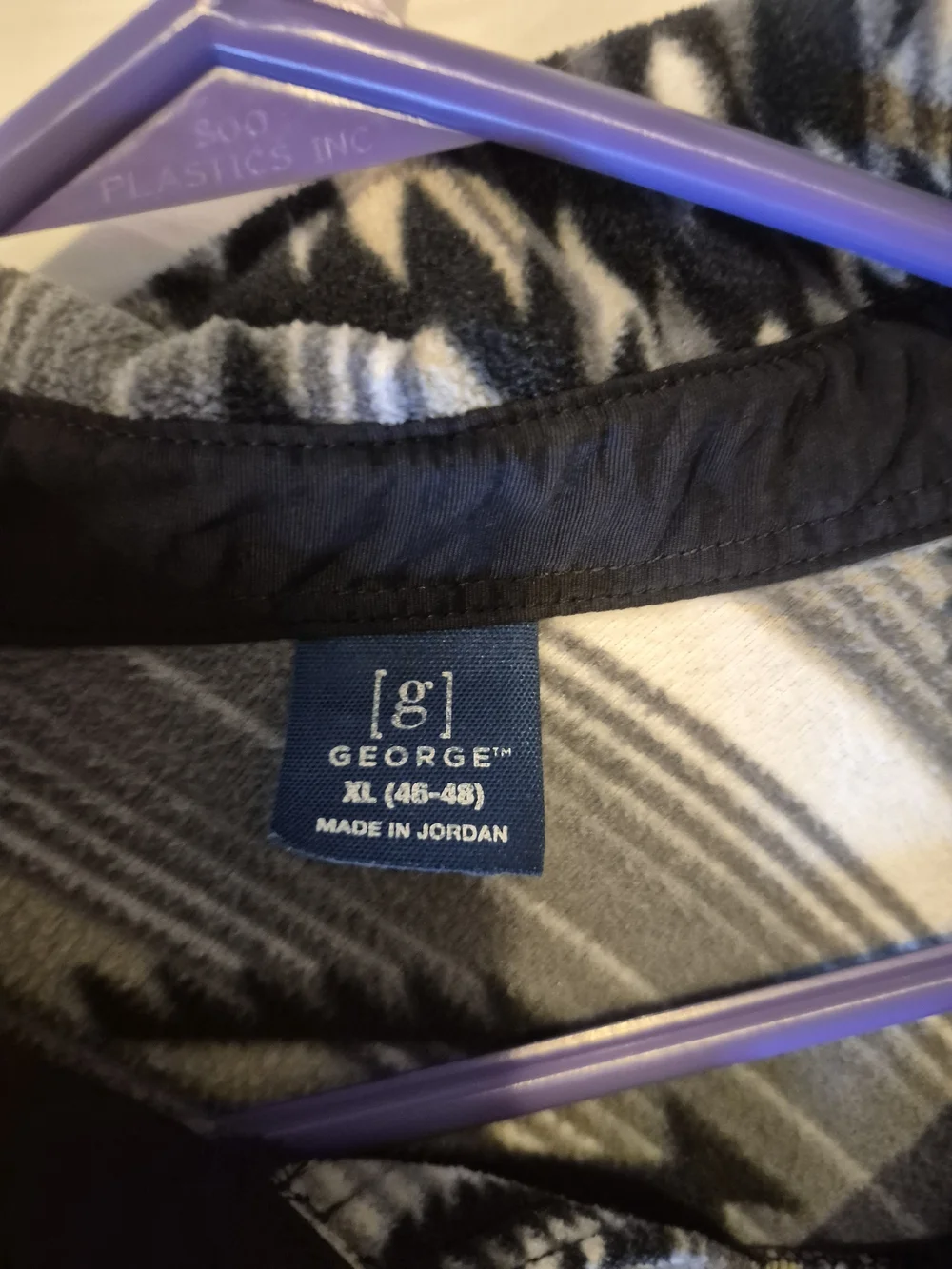 George Black and White Aztec Print Shacket